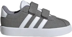 adidas Kids VL Court 3.0 Sneaker, Grey/White/Grey, 8.5 US Unisex Toddler