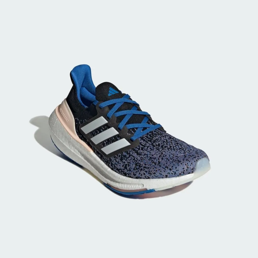 adidas Womens Ultraboost Ultra Boost Light Running Sneakers Shoes - Black, Blue