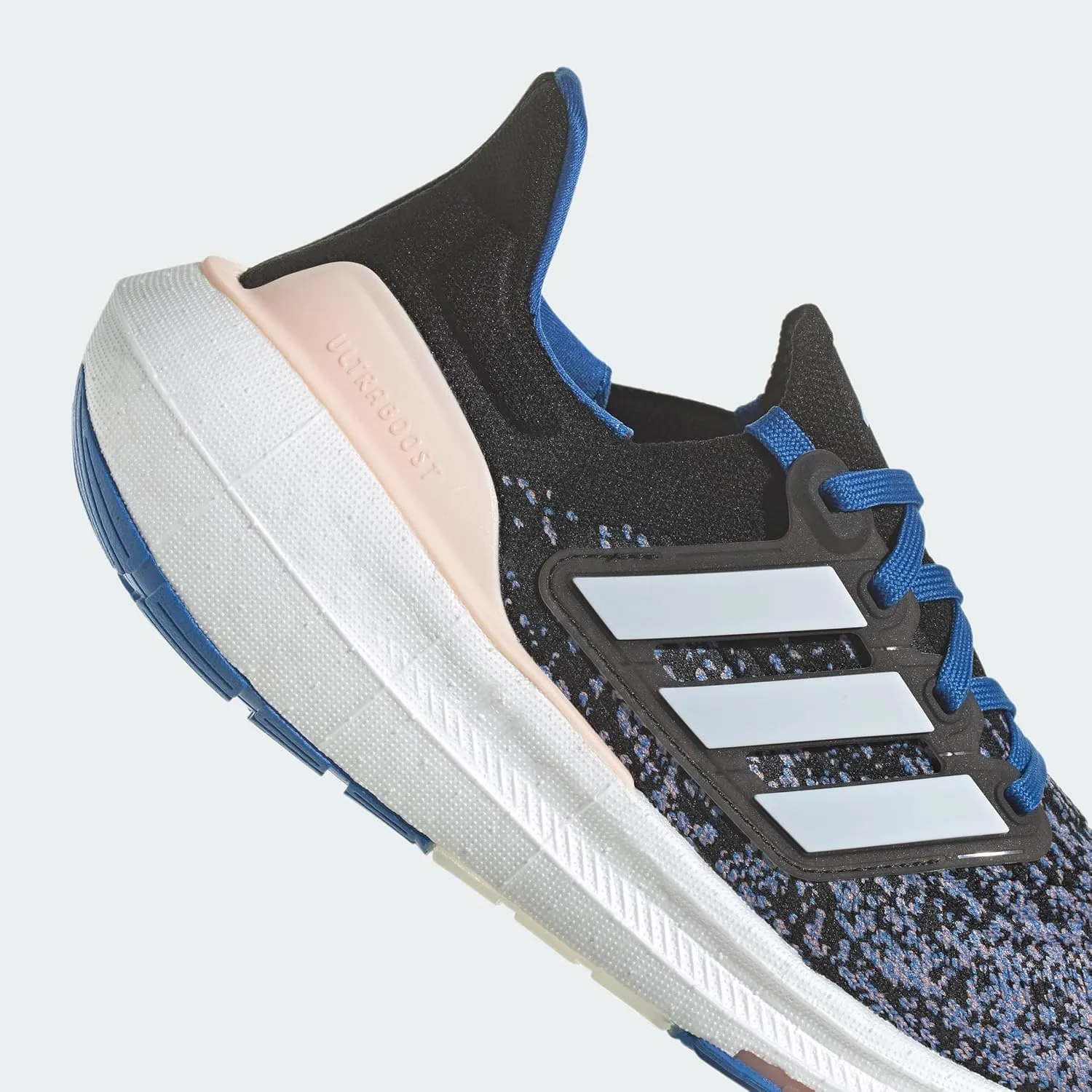 adidas Womens Ultraboost Ultra Boost Light Running Sneakers Shoes - Black, Blue