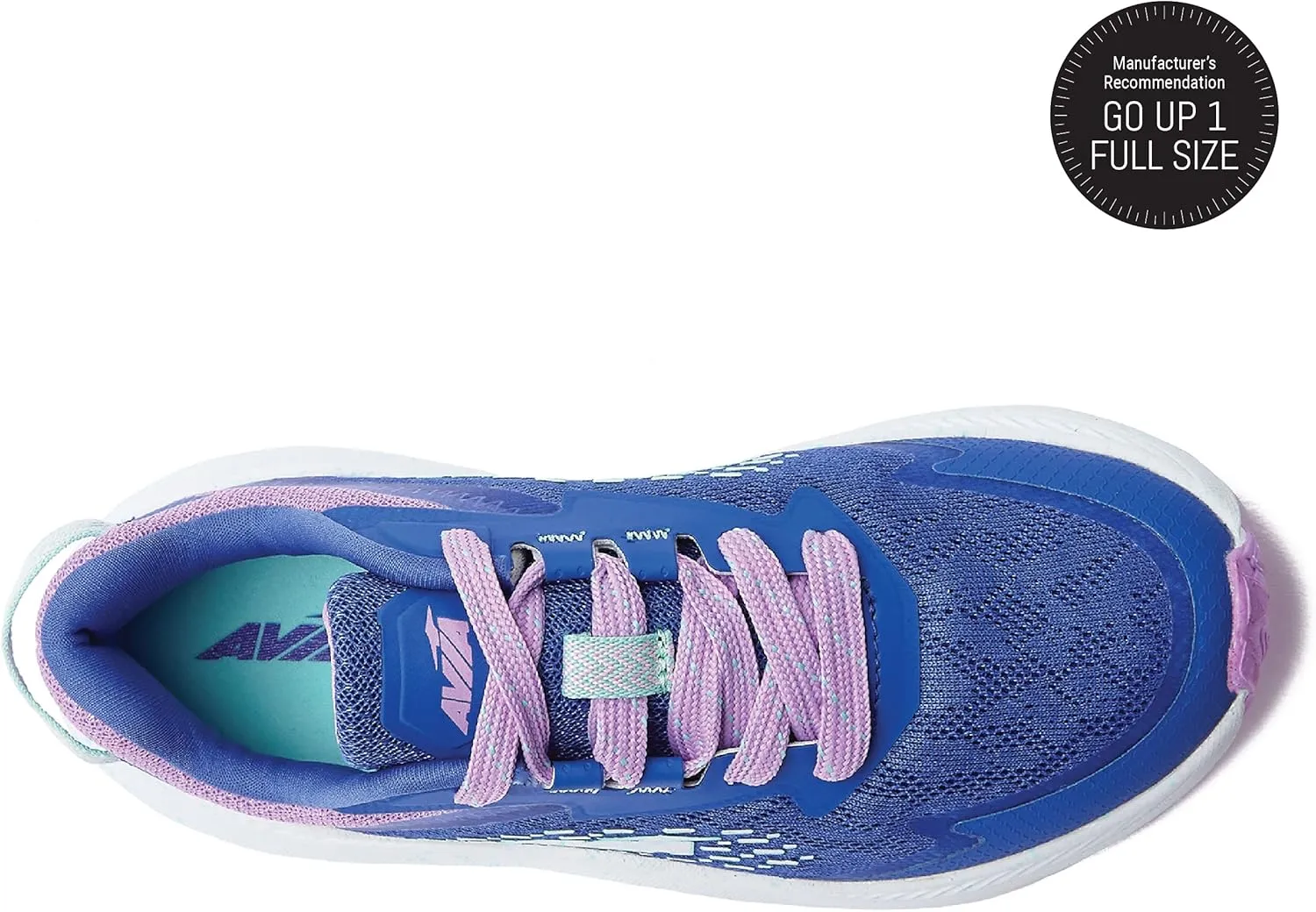 Avia Avi-Storm Girls' Sneakers - Lightweight Tennis, Athletic, Running Shoes for Girls - Toddler, Little Kid, and Big Kid Sizes 11 to 6