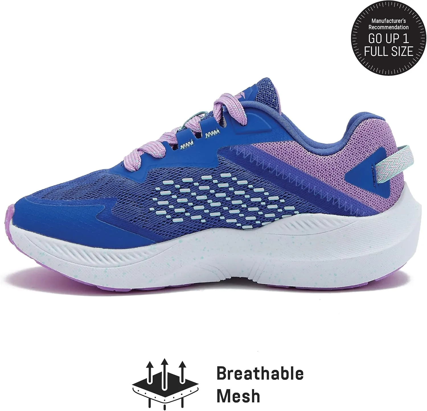 Avia Avi-Storm Girls' Sneakers - Lightweight Tennis, Athletic, Running Shoes for Girls - Toddler, Little Kid, and Big Kid Sizes 11 to 6