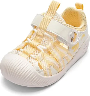 Balabala Toddler Sneakers Girls Boys Breathable Walking Shoes Sport Sandals Sandals Lightweight Mesh Upper with Hook and Loop
