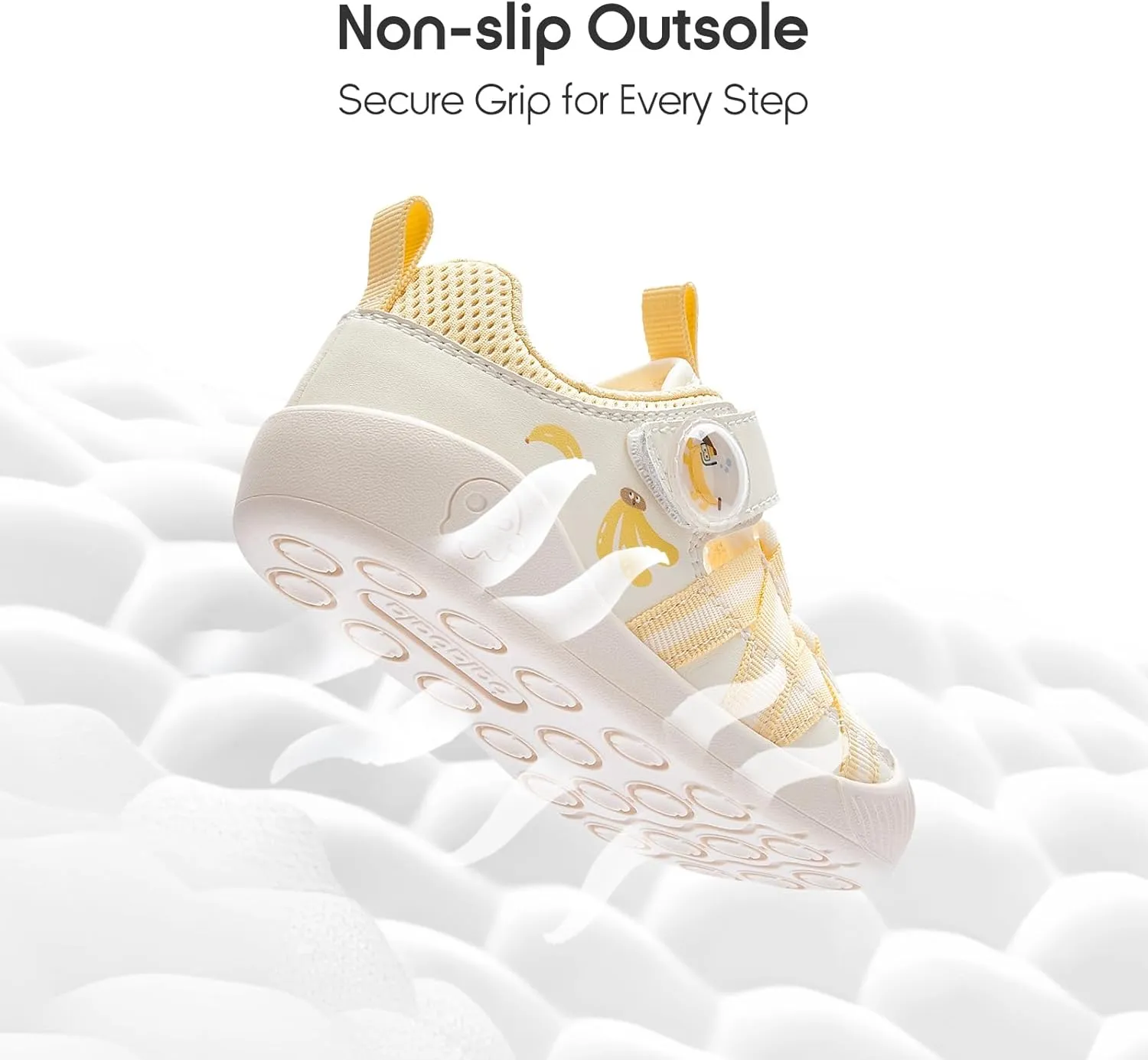 Balabala Toddler Sneakers Girls Boys Breathable Walking Shoes Sport Sandals Sandals Lightweight Mesh Upper with Hook and Loop