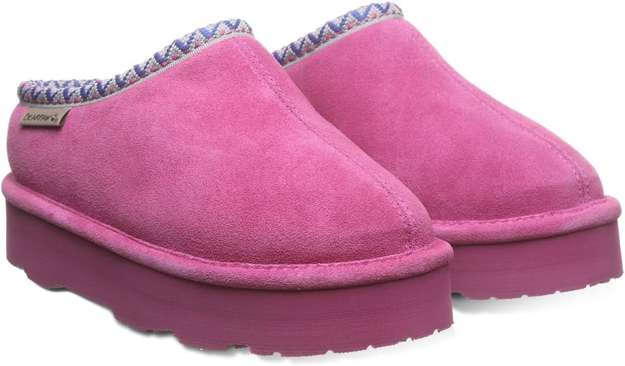BEARPAW Martis Youth Charcoal Slipper