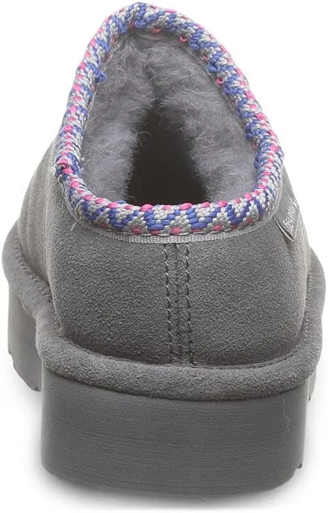 BEARPAW Martis Youth Charcoal Slipper