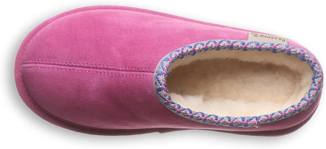 BEARPAW Martis Youth Charcoal Slipper