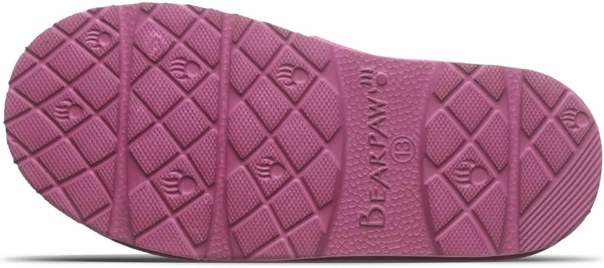 BEARPAW Martis Youth Charcoal Slipper