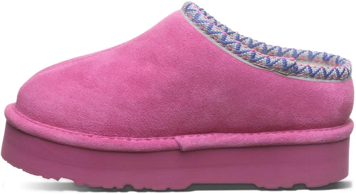 BEARPAW Martis Youth Charcoal Slipper
