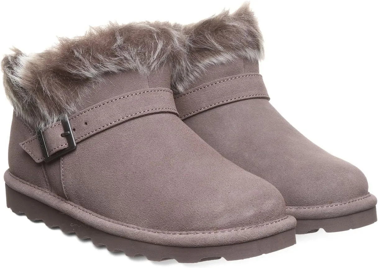 BEARPAW Women's Jasmine Slip On Boot | Comfortable Winter Boot | Multiple Colors & Sizes