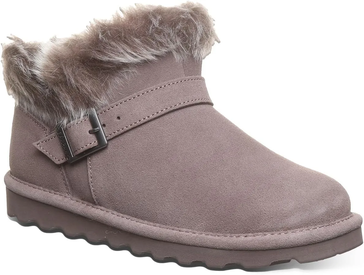 BEARPAW Women's Jasmine Slip On Boot | Comfortable Winter Boot | Multiple Colors & Sizes