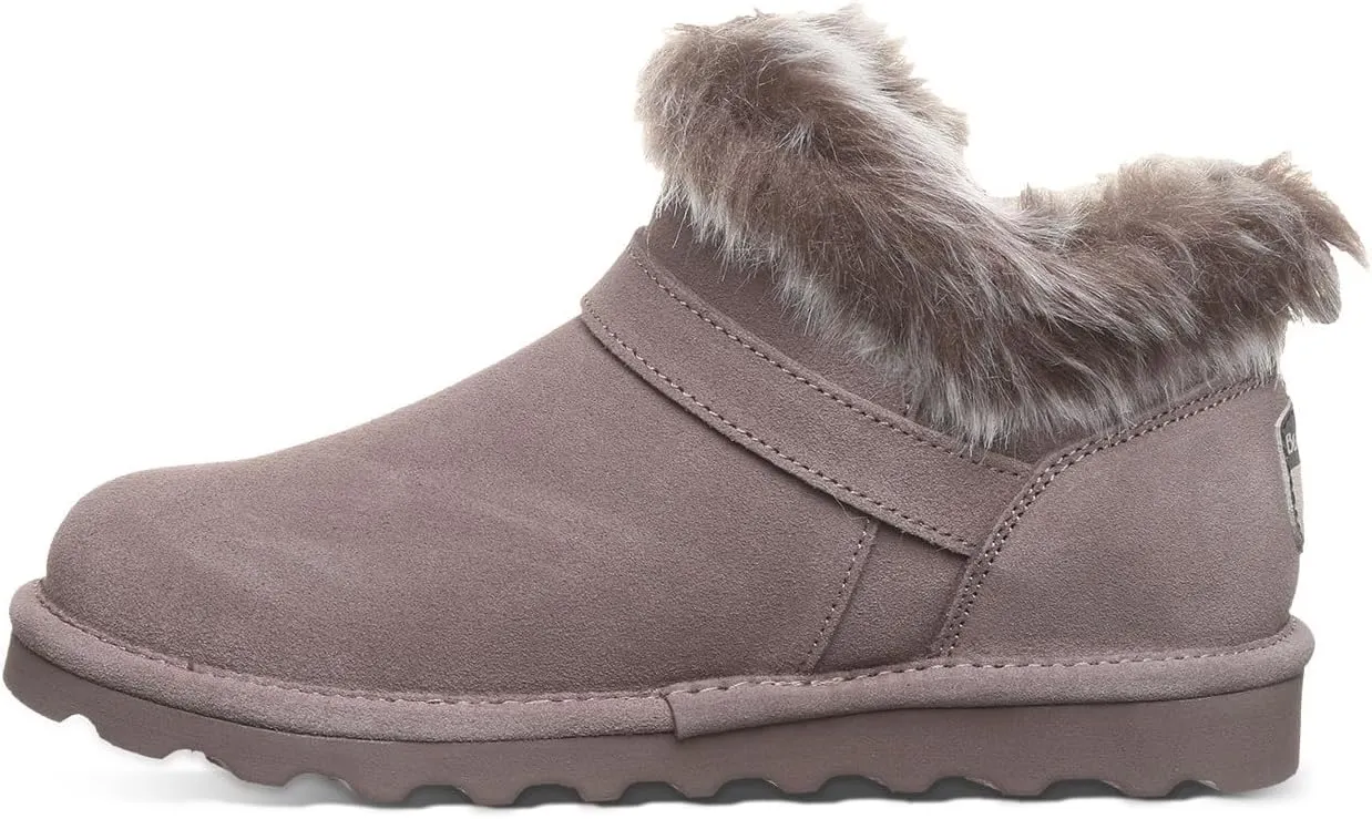 BEARPAW Women's Jasmine Slip On Boot | Comfortable Winter Boot | Multiple Colors & Sizes