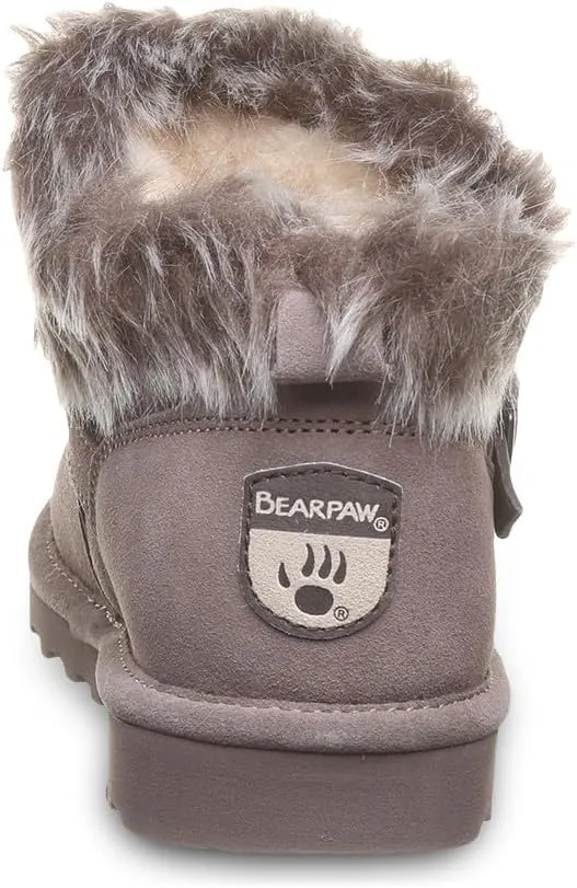 BEARPAW Women's Jasmine Slip On Boot | Comfortable Winter Boot | Multiple Colors & Sizes