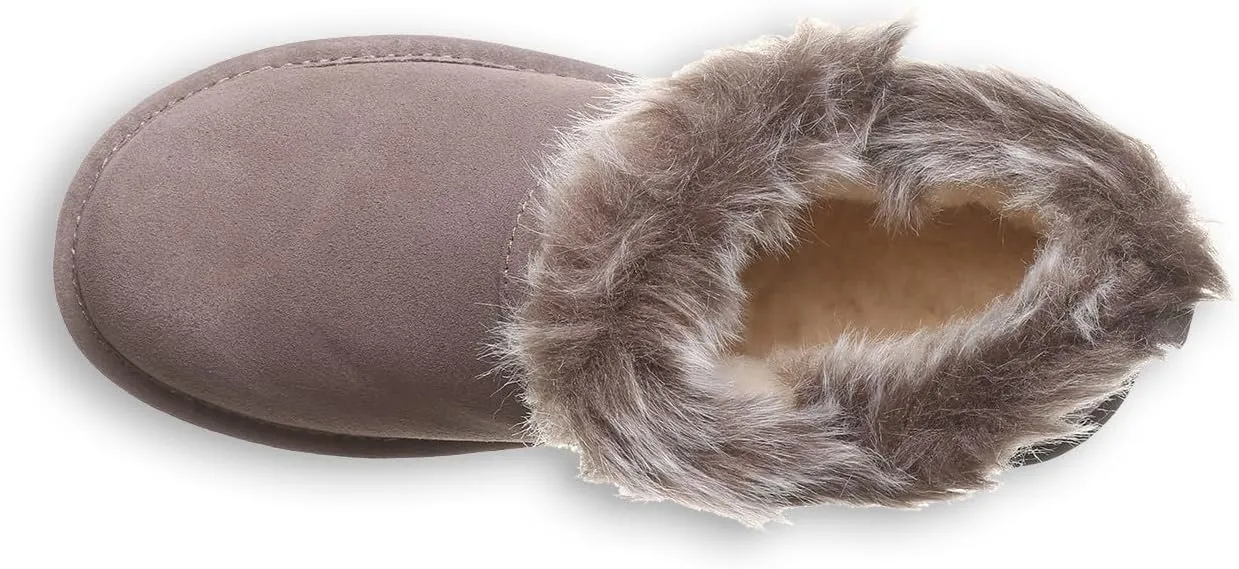 BEARPAW Women's Jasmine Slip On Boot | Comfortable Winter Boot | Multiple Colors & Sizes