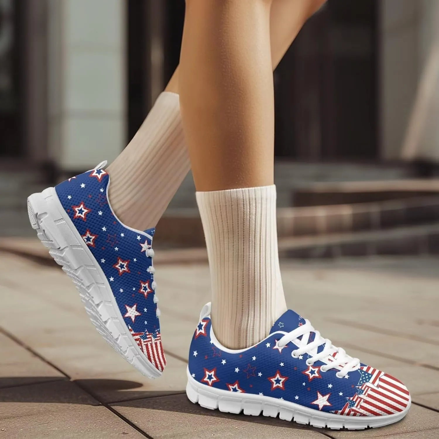 Belidome Walking Running Shoes Sneakers for Women Men Non Slip Lightweight Breathable Casual Gym