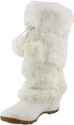 Blossom Talia-Hi Women Ladies Mukluk Faux Fur Mid Calf Warm Winter Snow Boots