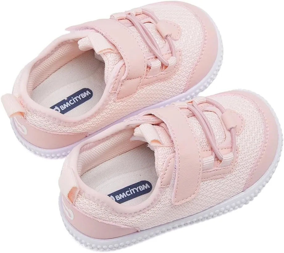 BMCiTYBM Baby Walking Sneakers Mesh Barefoot Boys Girls Breathable Shoes