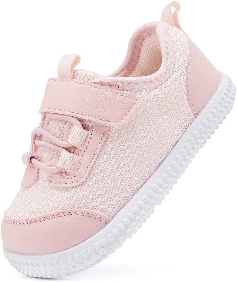 BMCiTYBM Baby Walking Sneakers Mesh Barefoot Boys Girls Breathable Shoes