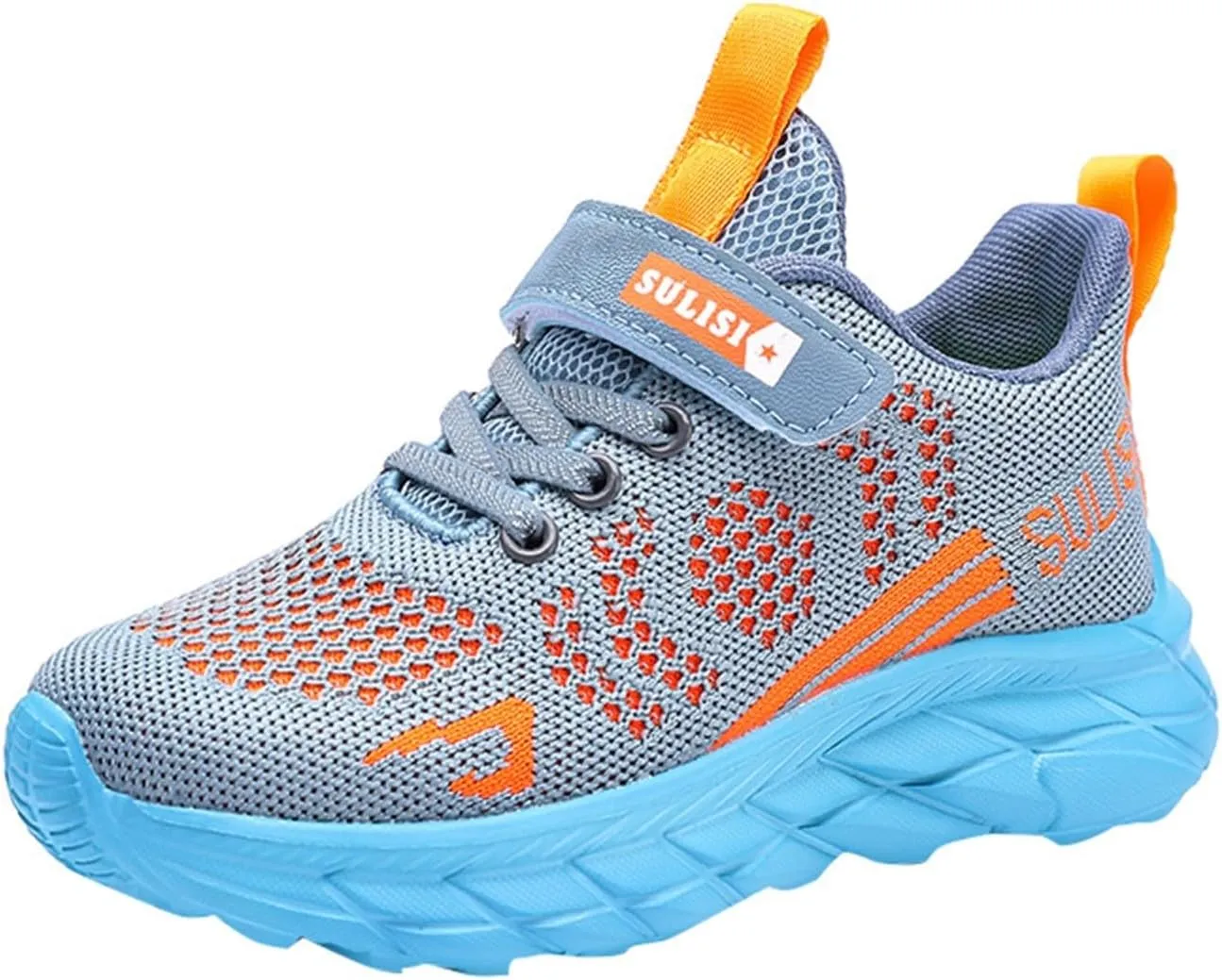 Boys Girls Kids' Sneakers Knitted Mesh Sports Shoes Breathable Lightweight Running Shoes for Kids Athletic Casual Sneakers