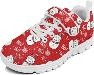 Christmas Sneakers Slip on Shoes for Kids Girls Boys Walking Running