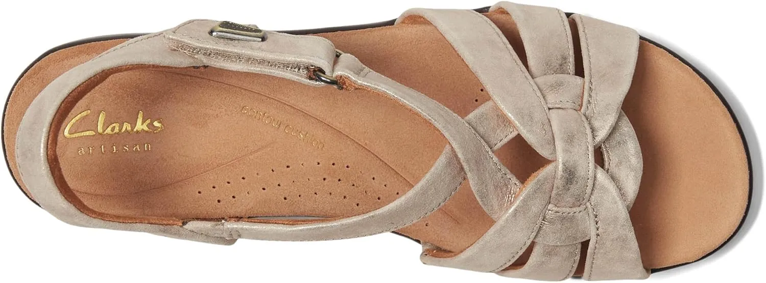 Clarks Women's Tuleah Cross Heeled Sandal