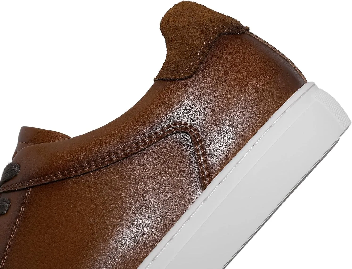 Classic Sneakers Leather Casual Dress Sneakers Breathable Lace-up Oxford Fashion Sneaker for Men