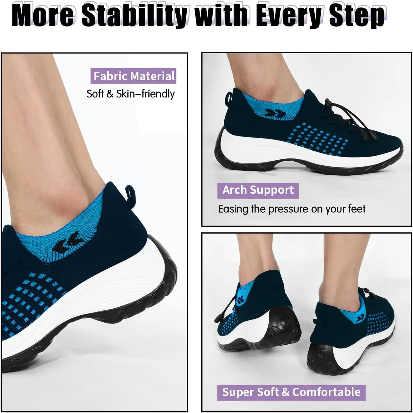 Comfort Wear Orthowear Shoes for Women, Casual Mesh Breathable Streach Comfortwear Orthopedic Shoes for Women