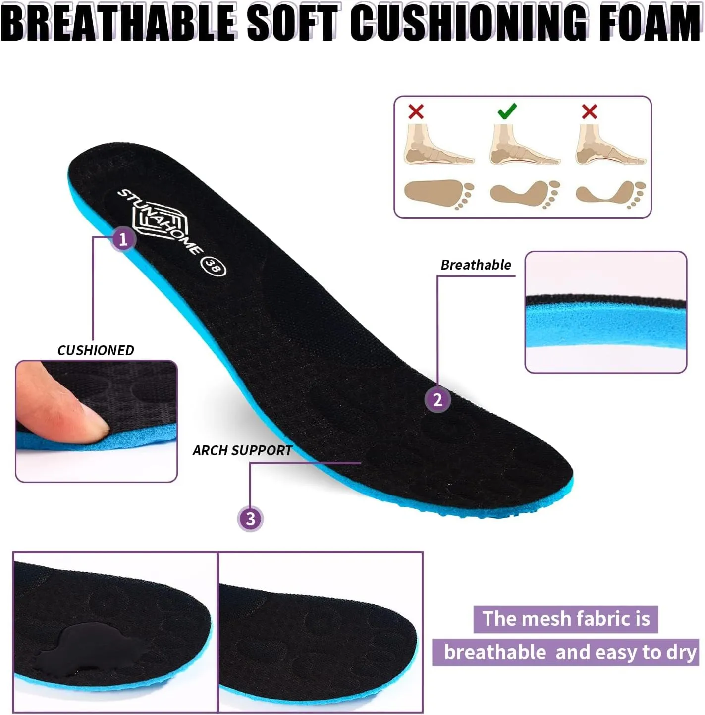 Comfort Wear Orthowear Shoes for Women, Casual Mesh Breathable Streach Comfortwear Orthopedic Shoes for Women
