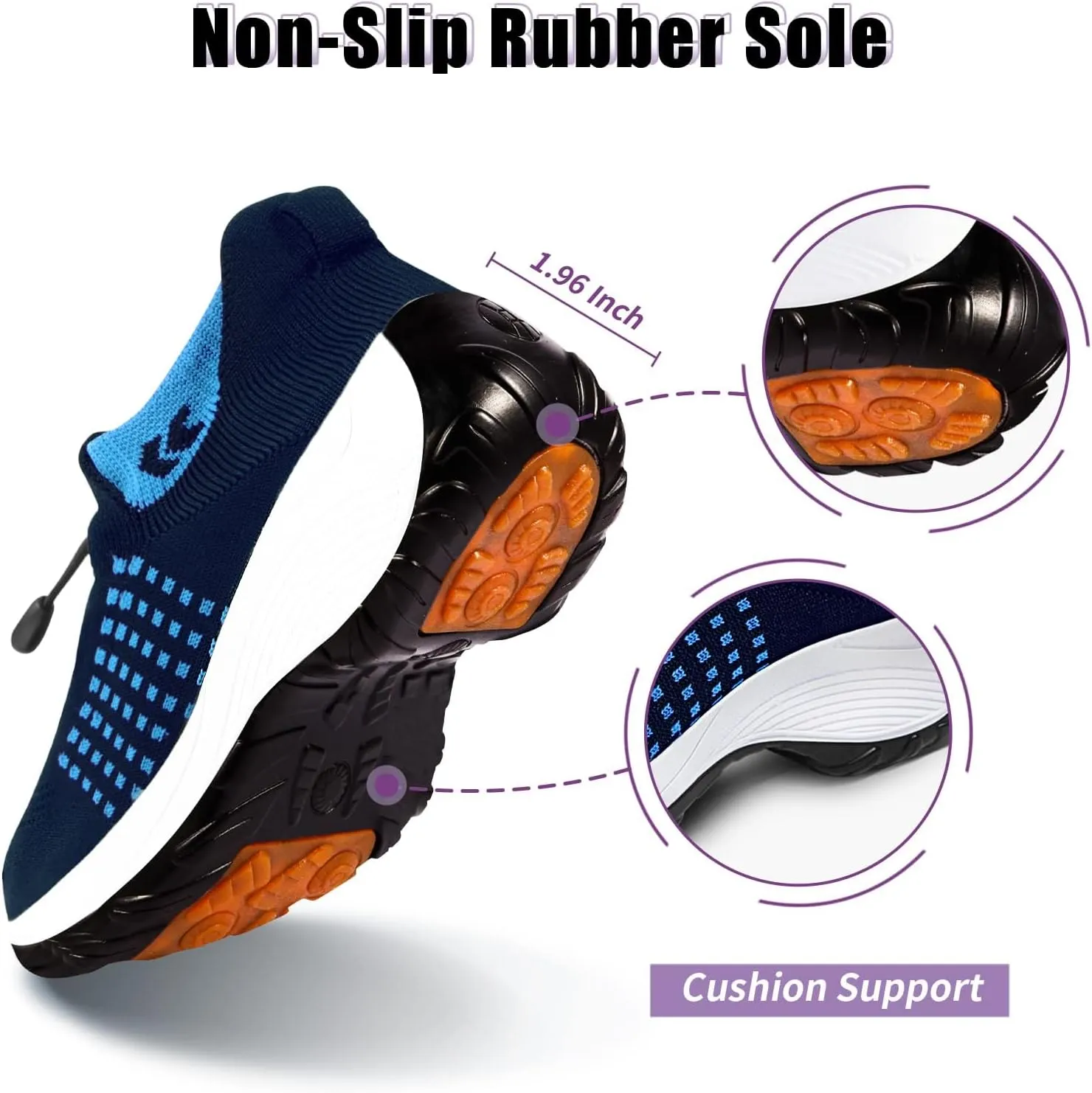 Comfort Wear Orthowear Shoes for Women, Casual Mesh Breathable Streach Comfortwear Orthopedic Shoes for Women