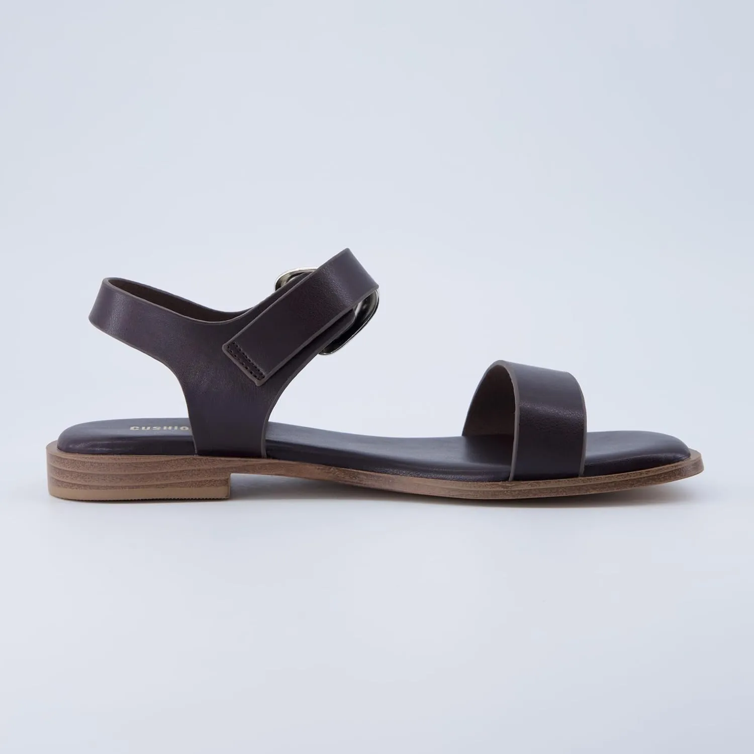 CUSHIONAIRE Cello Women's Ankle Strap Sandal With Cushioned Footbed and Adjustable Buckle