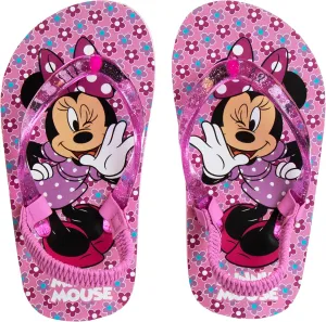 Disney Girls Boys Character Flip Flops Sandals Kids Water Shoes - Minnie Mickey Moana Toy Story Frozen Cars Encanto Princess Thong Beach Slides Slip On Quick Dry (Toddler-Little Kid)
