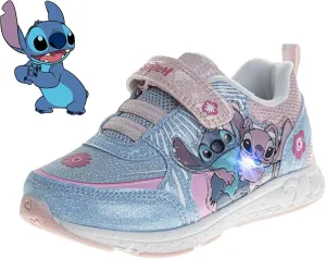 Disney Girl's Lilo & Stitch Light Up Laceless Shoes (Toddler/Little Girl)