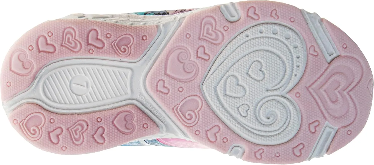 Disney Girl's Lilo & Stitch Light Up Laceless Shoes (Toddler/Little Girl)