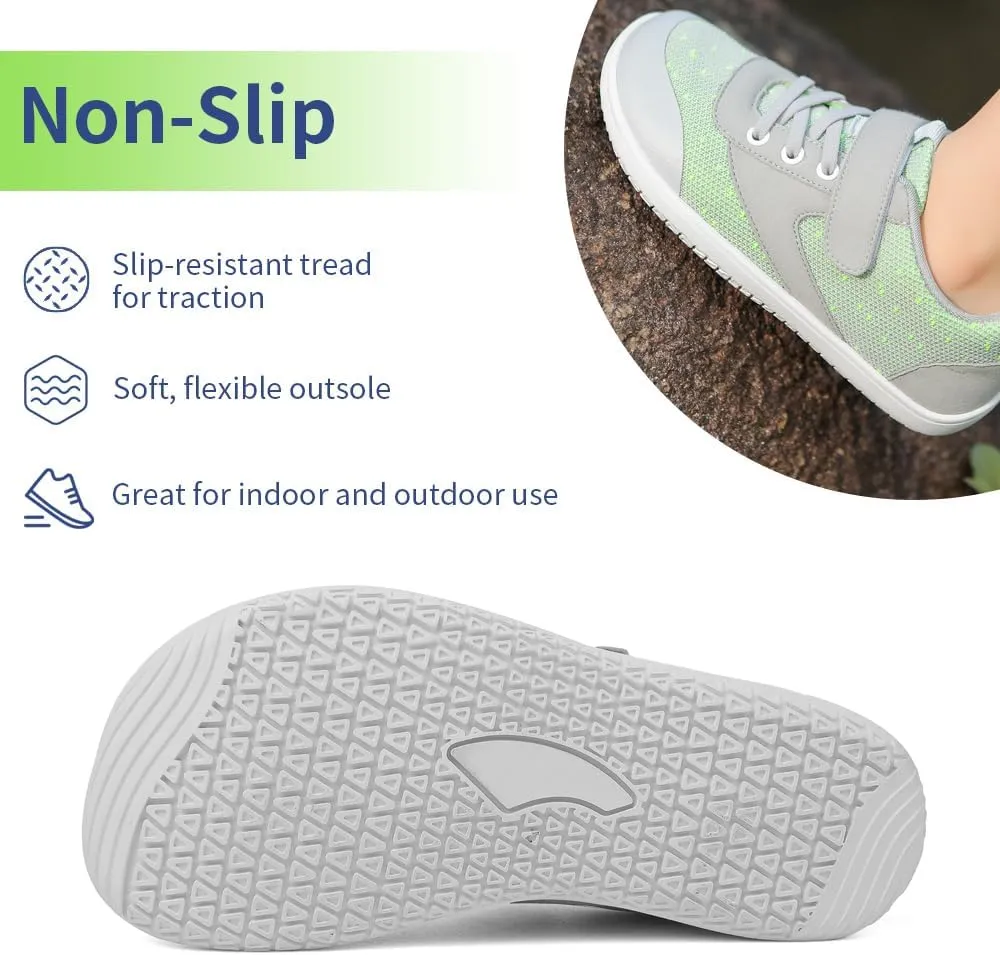 Drecage Toddler Kids Barefoot Shoes Boys Girls Sneakers Breathable Tennis Shoes Lightweight Walking Shoes