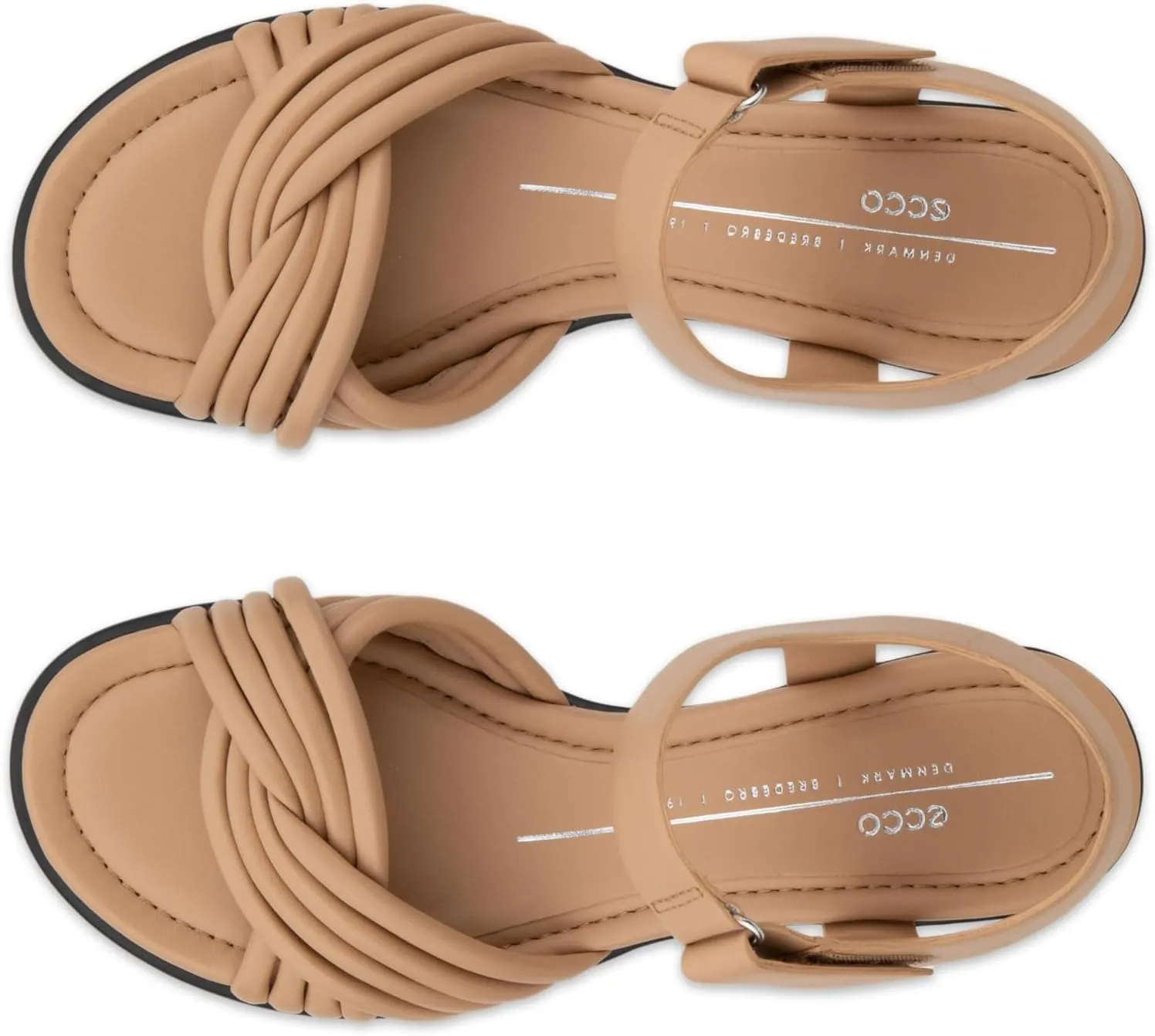 ECCO Women's Sculpted 35 Luxe Cross Strap Heel Heeled Sandal