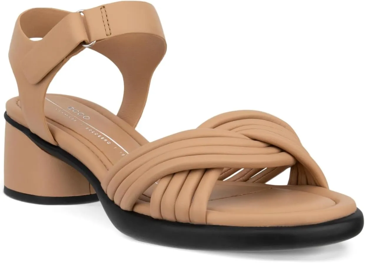 ECCO Women's Sculpted 35 Luxe Cross Strap Heel Heeled Sandal