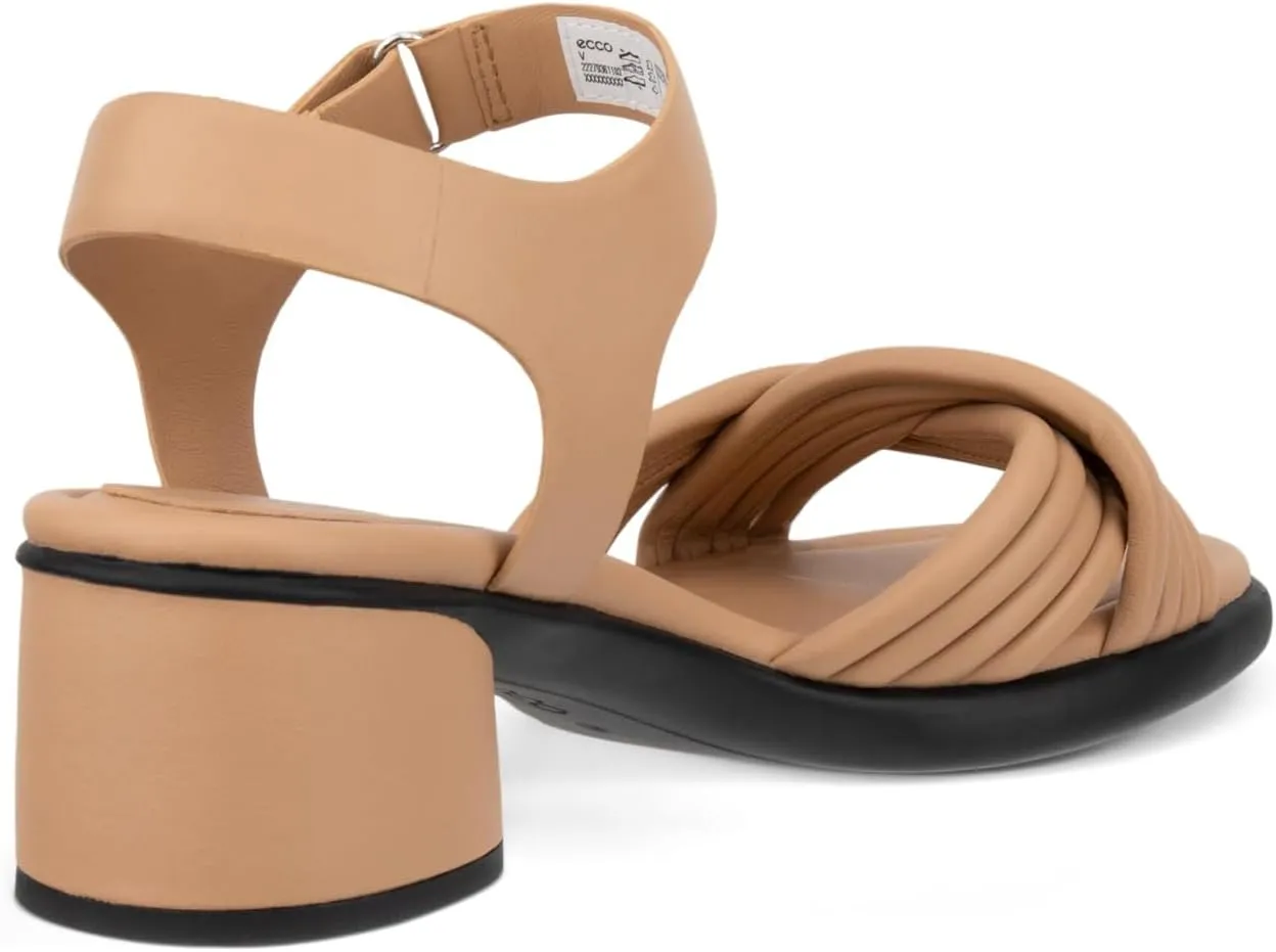 ECCO Women's Sculpted 35 Luxe Cross Strap Heel Heeled Sandal
