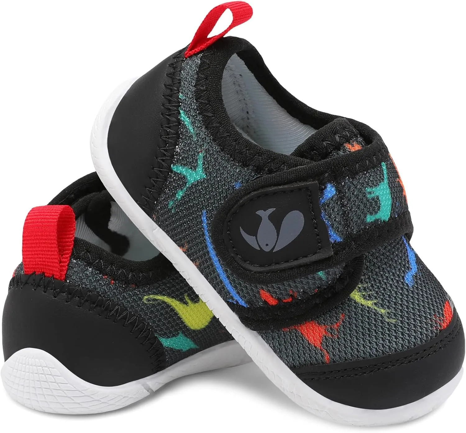 FEETCITY Baby First Walking Shoes Boys Girls Infant Sneakers Crib Shoes Breathable Lightweight Slip On Shoes