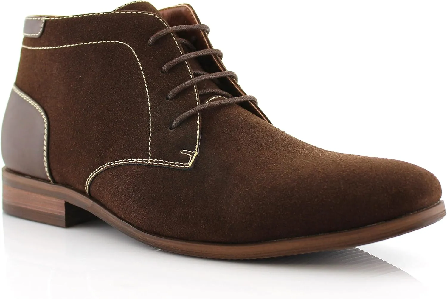 Ferro Aldo Raymond MFA806031 Mens Casual Brogue Mid-Top Lace-Up Uniform Dress Boots
