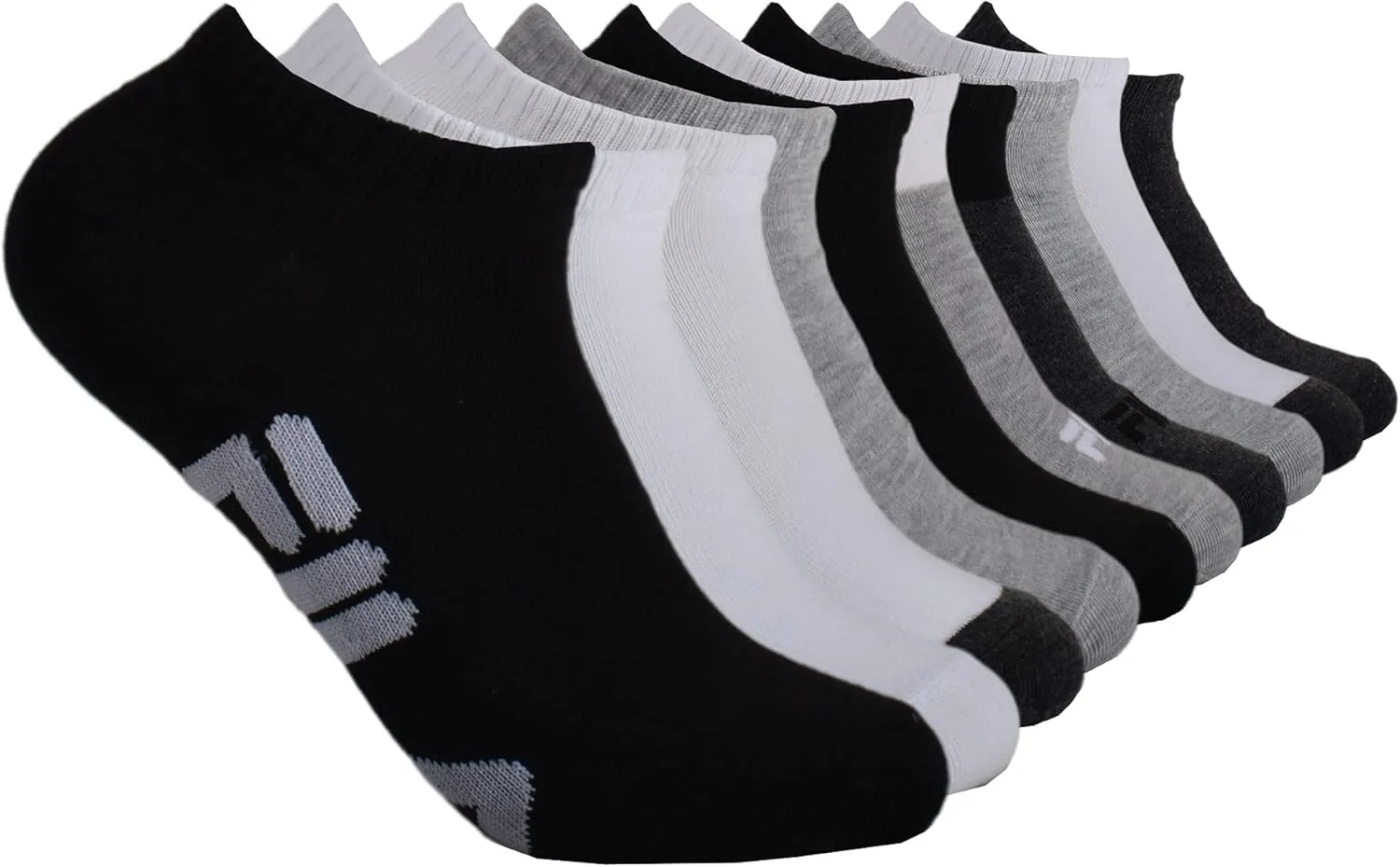 Fila Women's 10 Pack No Show Socks