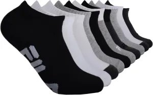 Fila Women's 10 Pack No Show Socks