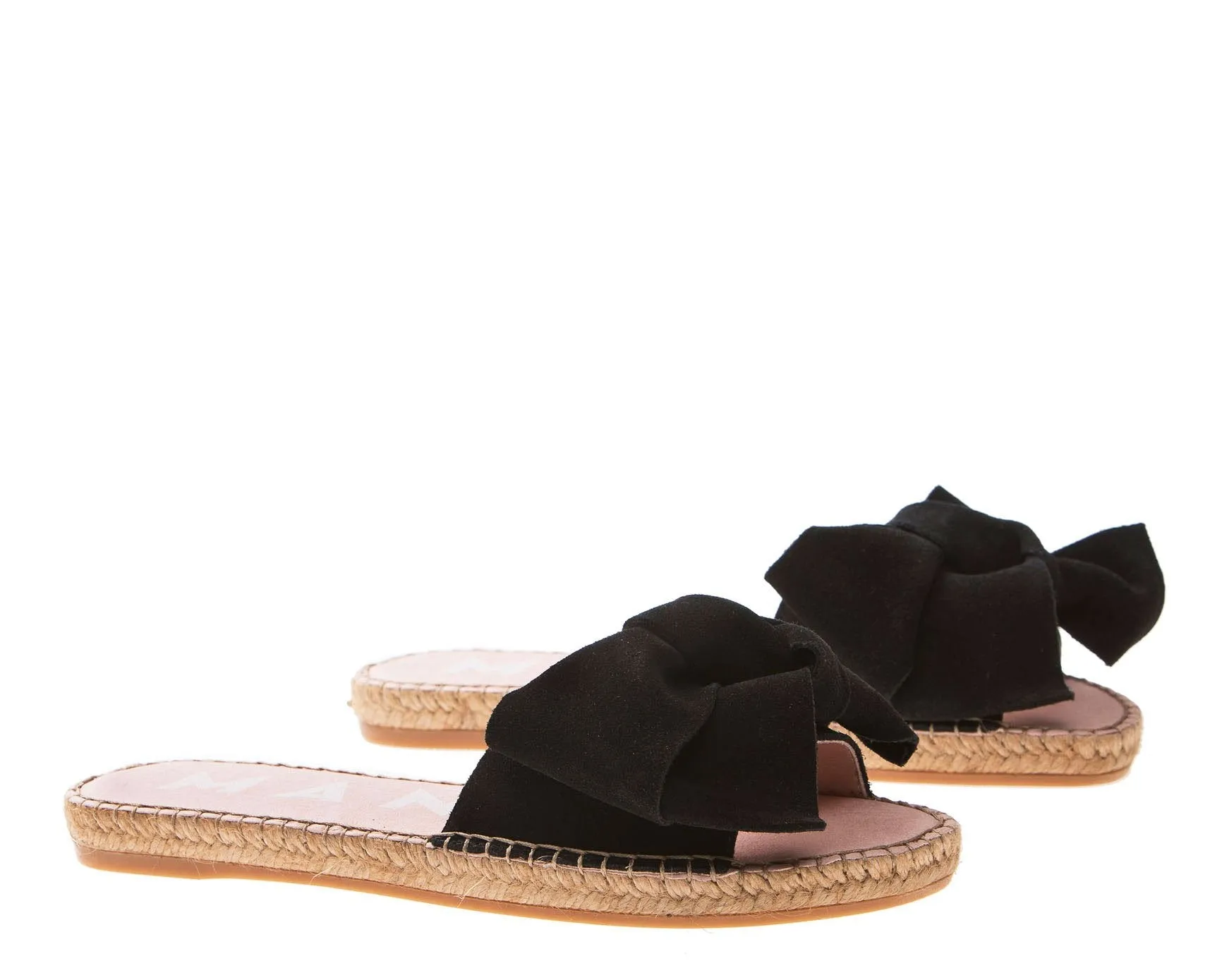Flat - with Sandals - Stable Black Bow Hamptons Safe payments