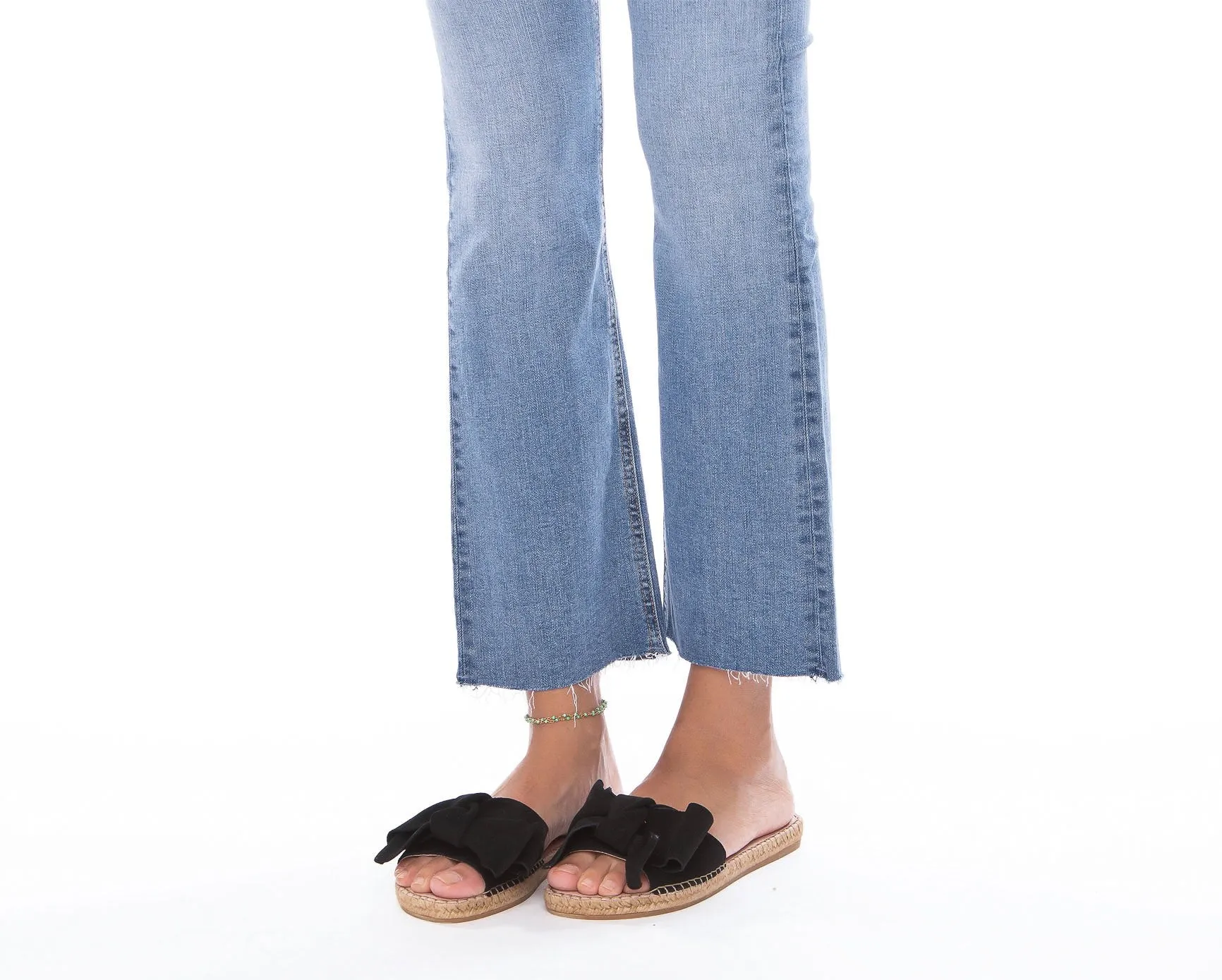 Flat - with Sandals - Stable Black Bow Hamptons Safe payments