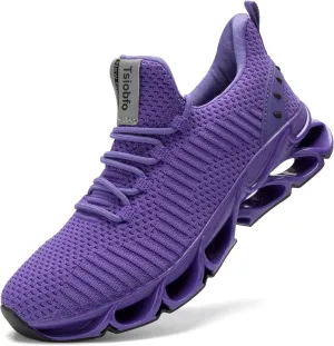 FRSHANIAH Men Athletic Shoes Breathable Running Shoes Non-Slip Fashion Sneakers