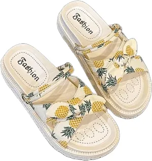 Fruit Walking Sandals Women Water Sandals Non Slip Outdoor Indoor Footwear For Beach Travel Shower Flip Flops Women