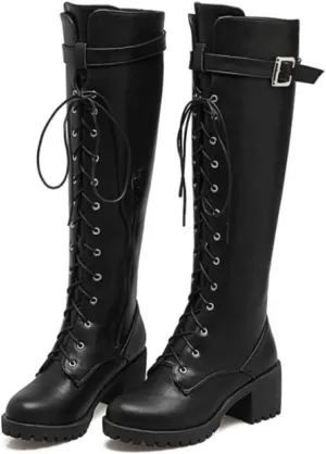 Futaba Sakura Boots Cosplay Shoes for Game High Heel Black Shoes Cos Halloween Women Custom Made Anime