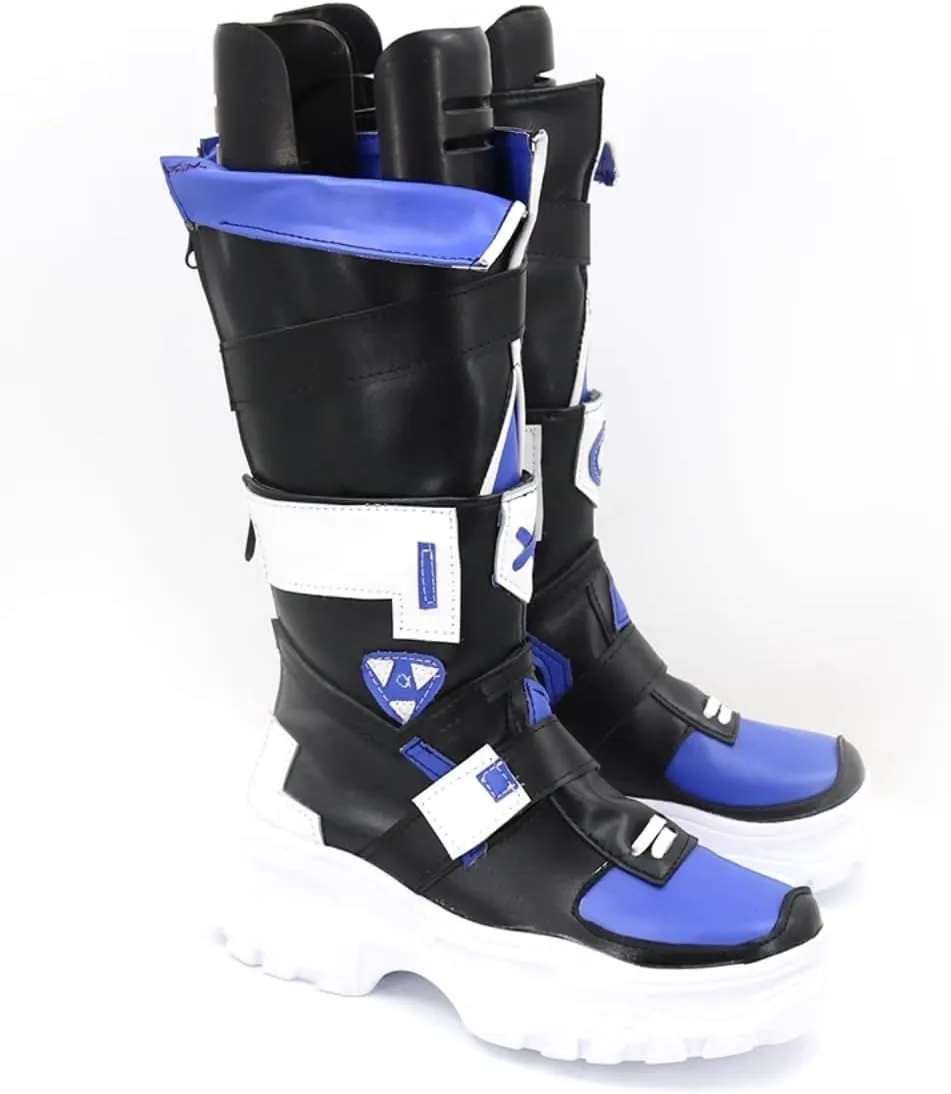 Game Honkai: Star Rail Silver Wolf Cosplay Shoes Cos Halloween Women Men Long Boots High Heel Custom Made Anime