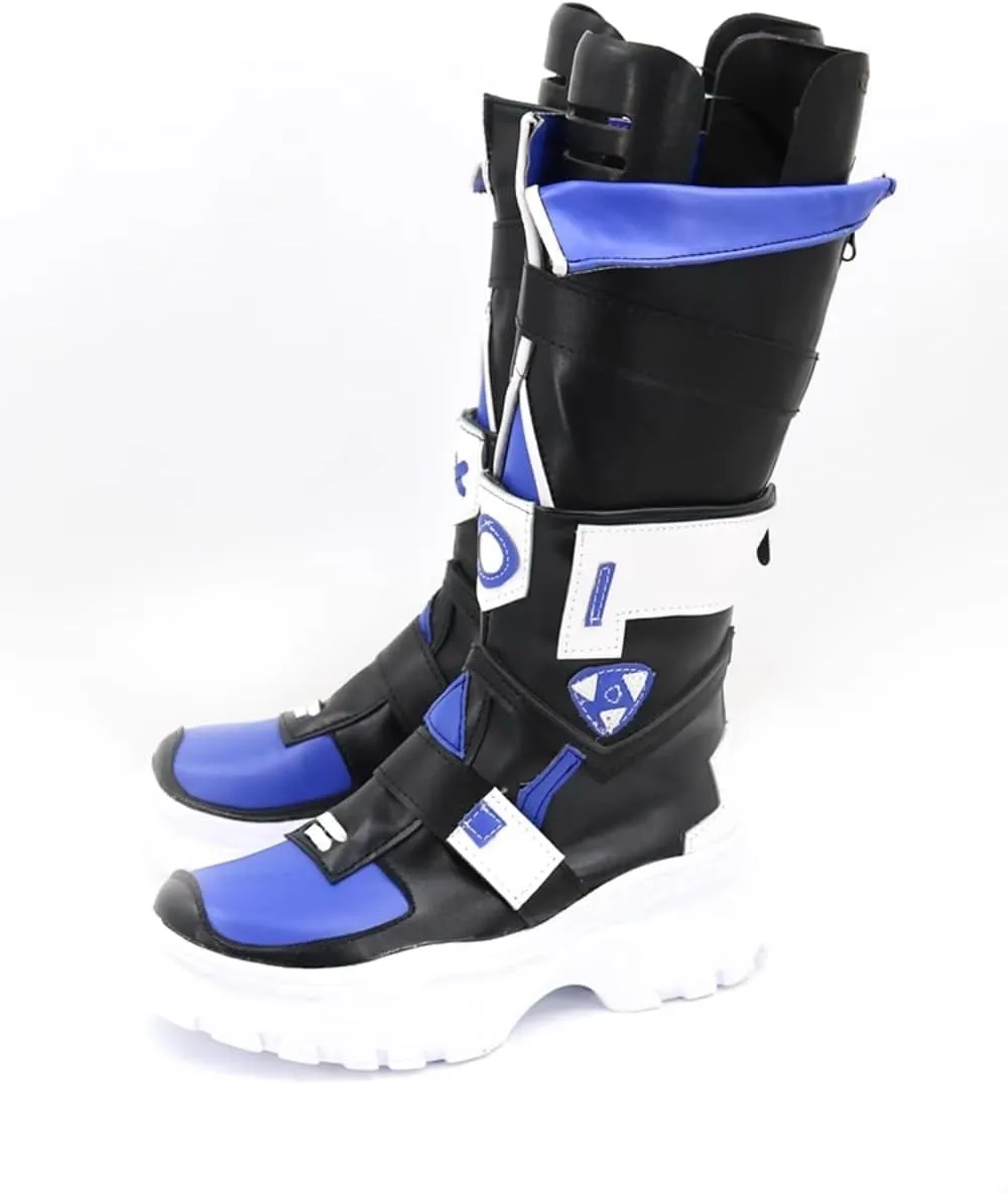 Game Honkai: Star Rail Silver Wolf Cosplay Shoes Cos Halloween Women Men Long Boots High Heel Custom Made Anime