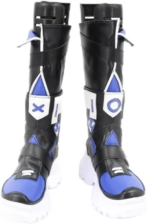 Game Honkai: Star Rail Silver Wolf Cosplay Shoes Cos Halloween Women Men Long Boots High Heel Custom Made Anime