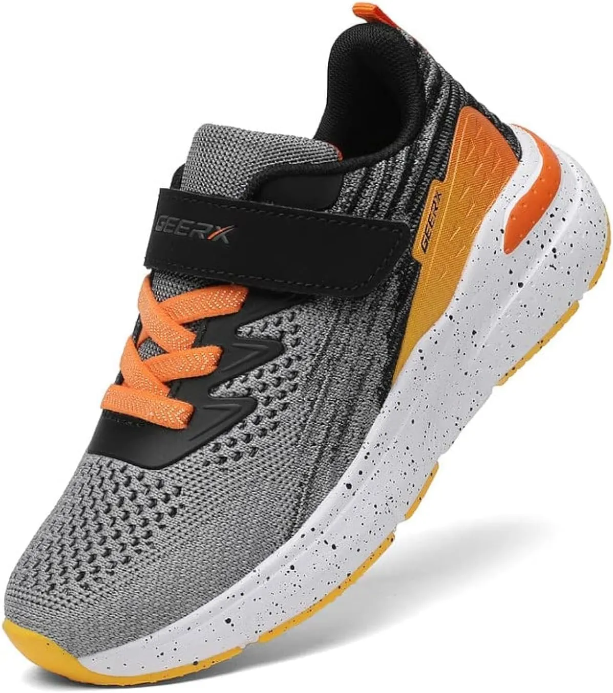 GEERX Kids Sneakers Toddler Boys Running Tennis Shoes Lightweight Breathable Sport Athletic