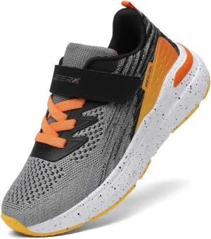 GEERX Kids Sneakers Toddler Boys Running Tennis Shoes Lightweight Breathable Sport Athletic